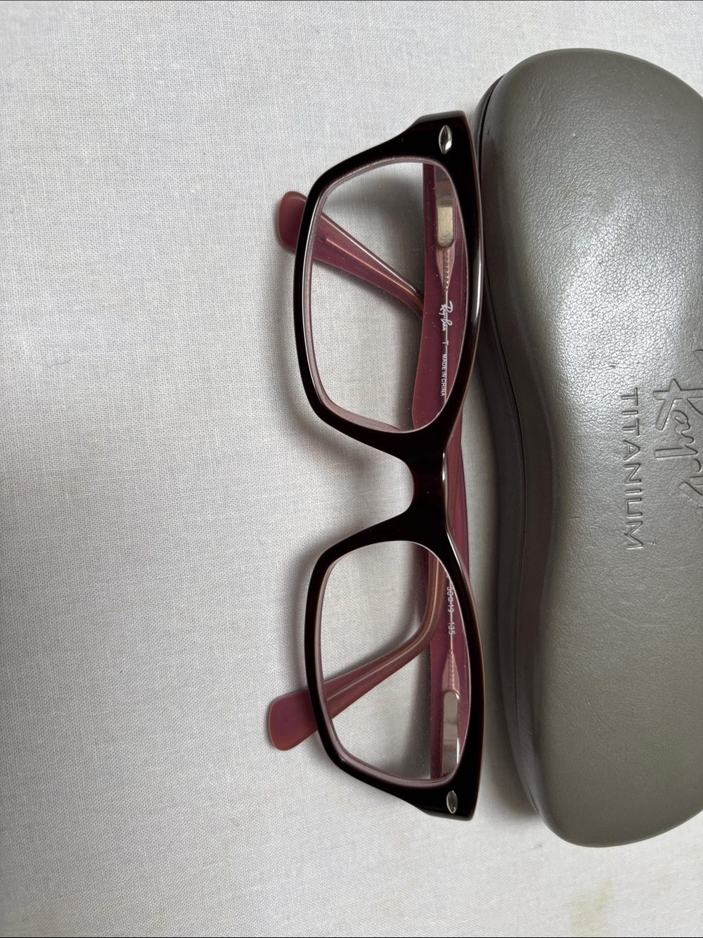 Ray-Ban Women's Rectangular Glasses - Tortoise